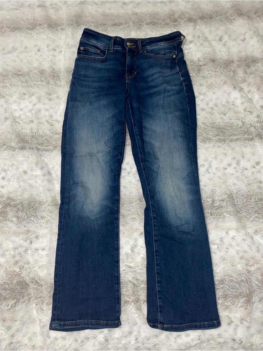 Guess Dark Blue Bootcut Denim Jeans